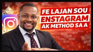 KOMAN POU KREYE YON KONT SOU ENTAGRAM / E FE LAJAN AVEL