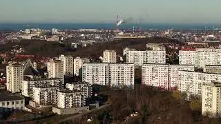 Gdańsk Suchanino z drona - marzec 2025 - 4K