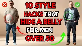 10 Style Hacks That Hide a Belly Instantly (Men Over 50)