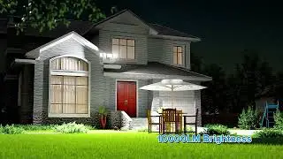 Plug in | Olafus 5 heads 100W LED security light