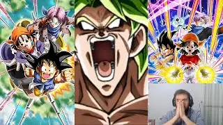 COOLER VS EL BICHO , RED ZONE BROLY VS MONO TYPE EXTREME - DBZ DOKKAN BATTLE