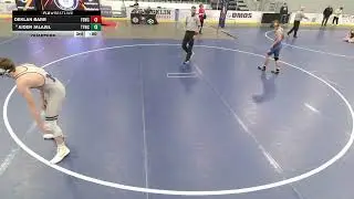 Martez Sheard  vs Lane Monroe: 2025 16U Boys Folkstyle Nationals: 16U 126 Ibs quarterfinals