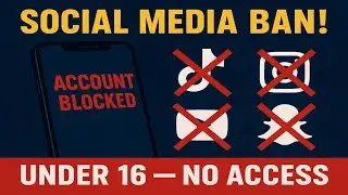 Australia Bans Social Media for Under-16s &mdash; How Will It Work? | Biggest Ban in the World: No Social