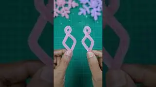 Pipe Cleaner Crafts❄️Simple Christmas Snowflake Craft for Family Time🎄