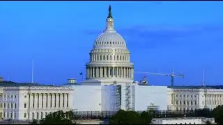 WATCH: SUNSET OVER U.S. CAPITOL BUILDING IN WASHINGTON D.C.