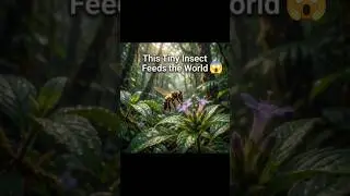 👉 This Tiny Insect Feeds the World 😱#shorts