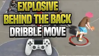 NBA 2K20 EXPLOSIVE BEHIND THE BACK DRIBBLE TUTORIAL SPEED BOOST BEHIND THE BACK!