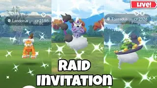 Landorus, Thundurus & Tournadus Raid Invitation #PokemonGo