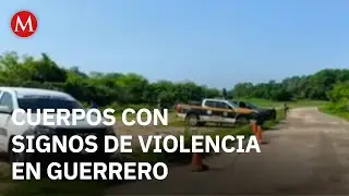 Hallan dos cuerpos con signos de violencia en Guerrero