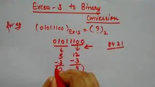 Excess 3 to Binary Conversion