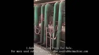 Used Rubber Conveyor belt Curing press Machine 1.6x6m