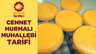 Harika kıvamıyla Cennet Hurmalı Muhallebi (Maraşhurması)🍊😉