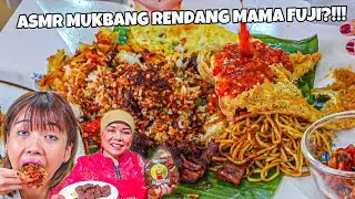 BELLASMR KEMBALI! NYOBAIN RENDANG MAMA FUJI PAKE NASI SUPERAMES!!! PEDES BANGET WOY