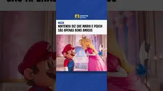 Nintendo diz que Mario e Peach s&atilde;o apenas bons amigos
