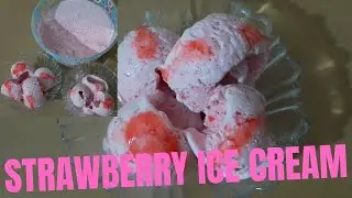 Strawberry Ice Cream Recipe | BY| TASTE MATTERS