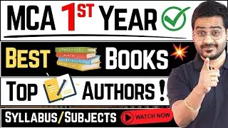 💥Best Books MCA 1st Year Students! MCA Subjects, MCA 1st, 2nd Semester Books! #MCA #MCA2023 #viral