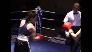 Ladies kickboxing fight
