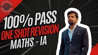 ONE SHOT REVISION - MATHS IA