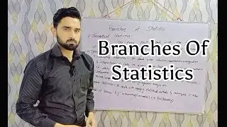 Branches of Statistics || Introduction to Statistical Theory || STA-321 || Urdu Hindi Lecture