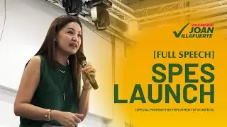 Vice Mayor Joan Villafuerte on SPES Launch (July 25, 2022) | FULL SPEECH