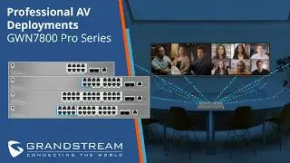 Professional AV Deployments with the GWN7800 Pro Series