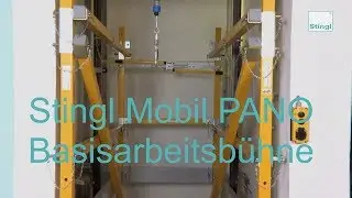 BASIS-Arbeitsb&uuml;hne Stingl mobil PANO inklusive Seitenschutz (Variante 1)