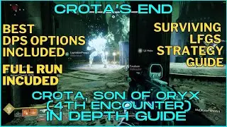 Crota Son of Oryx - Crota's End Raid - 4th (Final) Encounter In-Depth Guide (Beginner Friendly)