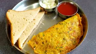 masala omelette | easy healthy breakfast recipe | kitz corner #omelette #breakfastrecipe