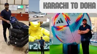 Karachi to Doha | Pakistan to Qatar | Qatar Airways ❤️❤️