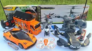 Unboxing Truck Rc Oleng,Rc Sport Car,Rc Helicopter,Rc Quadcopter,Rc Plane & Mini Drone Radio Control