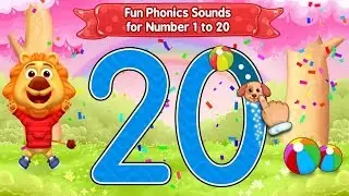 123 Numbers - Count and Tracing from 1 to 20 (part 1)
