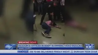 Rolesville High SRO resigns after video shows him slamming student