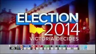 Nine News Melbourne - 2014 Victorian Election: 5pm Opener [29.11.14]
