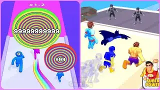 Layer Man 3D Vs Hero Transform 🌀🌀🦸&zwj;♂️🦸&zwj;♂️🌀🦹&zwj;♂️ Max All Levels Android iOS Gameplay walkthrough Ep 11