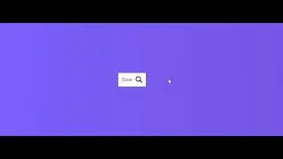 04 - Hidden Search | #50dayschallenge in HTML, CSS & JavaScript