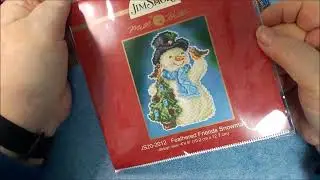 Haul point de croix #millhill #dimensions #crossstitch
