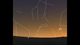 Evening Conjunction of Planets