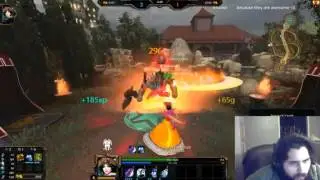 Smite League Joust 1v1 Chang'e vs Sol