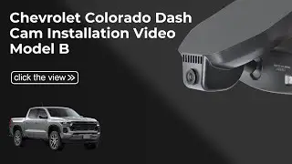 Chevy Colorado 2023-2026 (WD/LT/Z71/ZR2/Work Truck/Trail Boss) Installation | Model B 018L