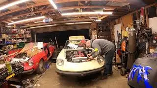 Alfa romeo spider Megasquirt ITB rev up (not tuned yet)