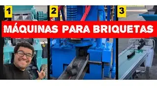 Cual ES LA MEJOR MAQUINA para fabricar BRIQUETAS?