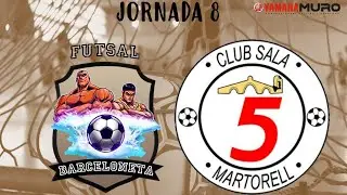 Barceloneta Futsal - 5 Martorell (Jornada 8)
