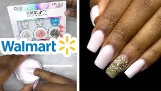 DIY Testing Dip Powder Nail Kit from Walmart