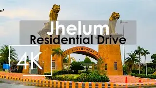 Jhelum Drive | Clean and Green Jhelum City | 4K