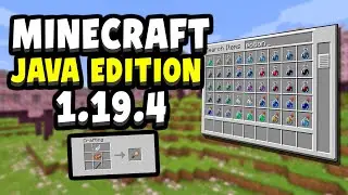 EVERYTHING NEW in Minecraft Java Edition 1.19.4! (Potions Changed)