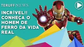 Incrível!! conheça o homem de ferro da vida real 📰