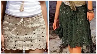 Trendy Fashion Gorgeous Crochet Pattern Of Ladies Skits For Slim Girls