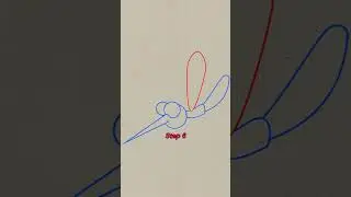 How to draw a cute mosquito #easytodraw