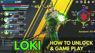 Loki Game play, Skills showcase and how to unlock