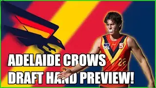 2025 National AFL Draft: Adelaide Crows Draft Hand Preview